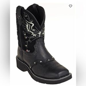 Justin- Mandra Western Boots - Square Toe
